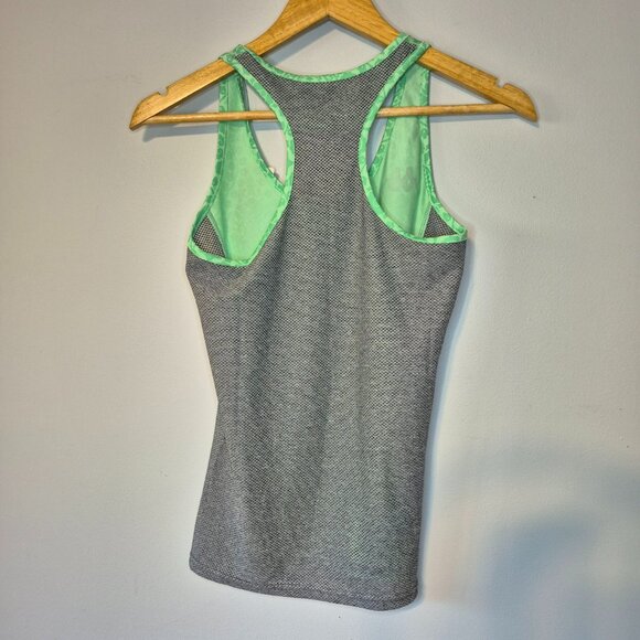 NWT Kappa 4Training Kombat Vibat Green and Grey Tank Top - Picture 6 of 9